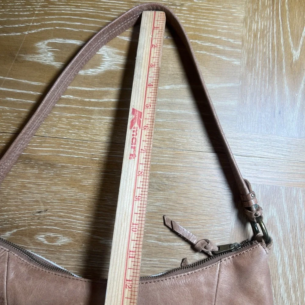 The Sake Gen‎ Hobo Natural Block Bag Purse Leather